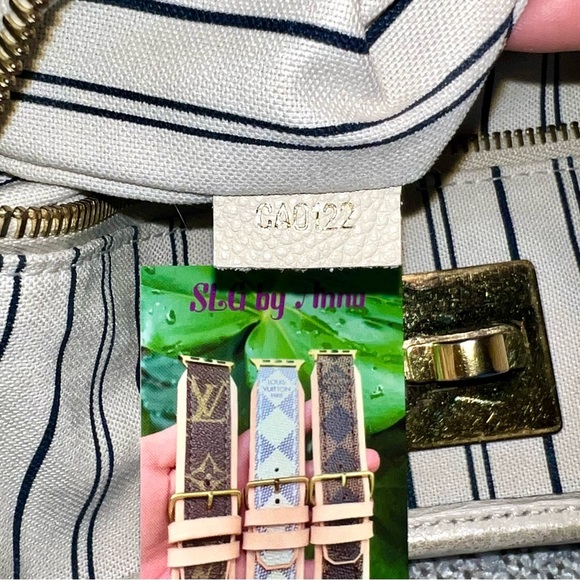 🩷 Loui V Empreinte Apple Watch band Handmade with 🩷 - Picture 12 of 15